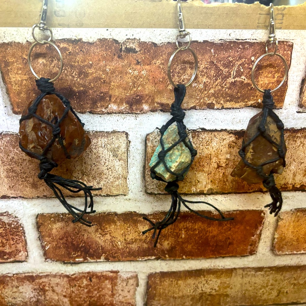 Crystal keychains